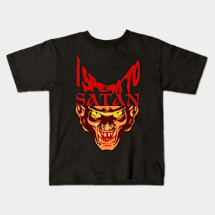 I Speak To Satan Kids T-Shirt